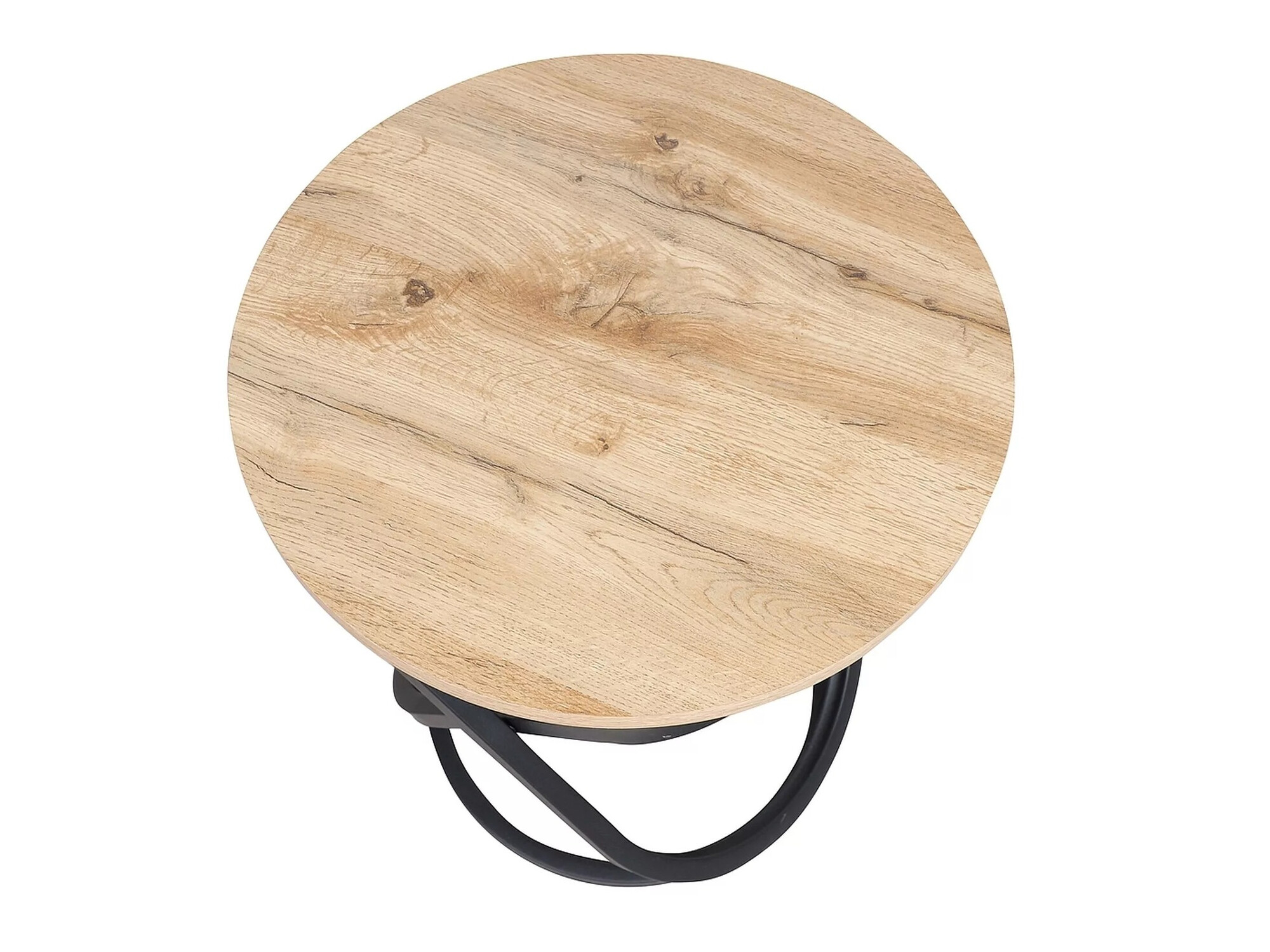 Table basse Detroit 293 (Chêne Artisan + Noir)