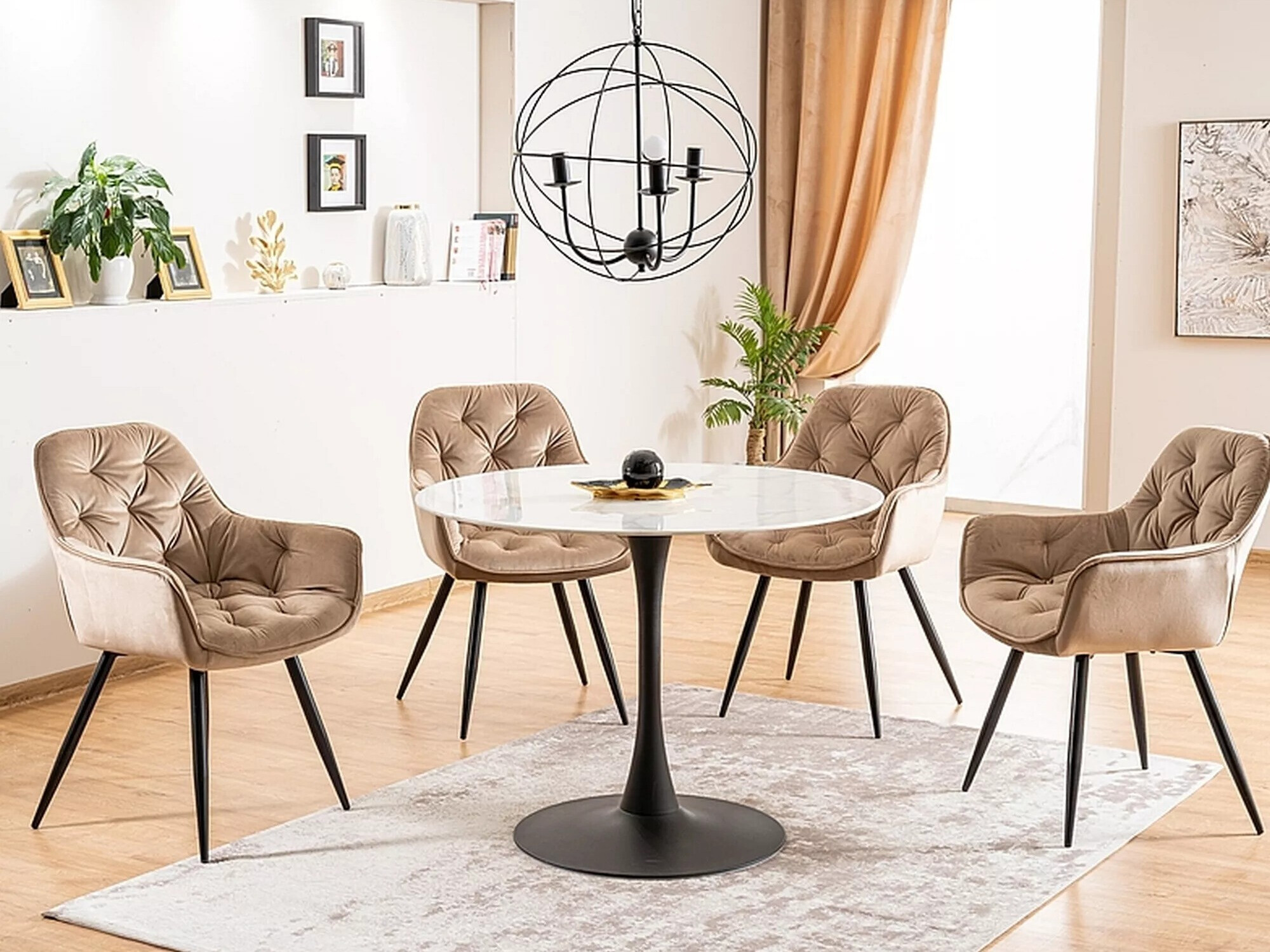 Chaise Detroit 354 (Beige)