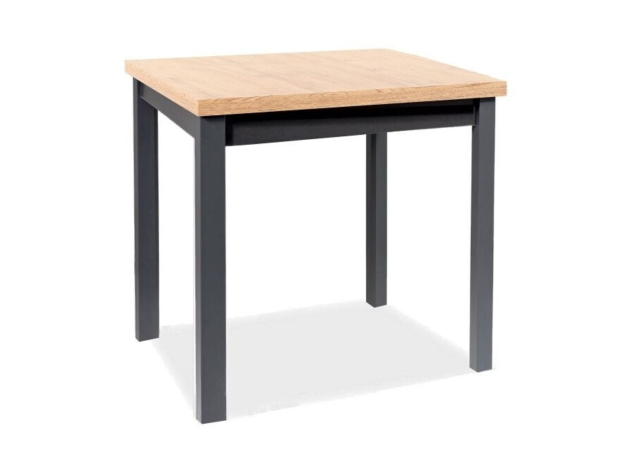 Table Detroit 348 (Noir + Chêne Artisan)