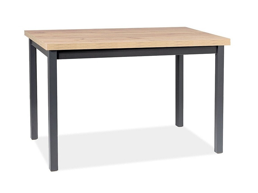 Table Detroit 349 (Chêne Artisan + Noir)