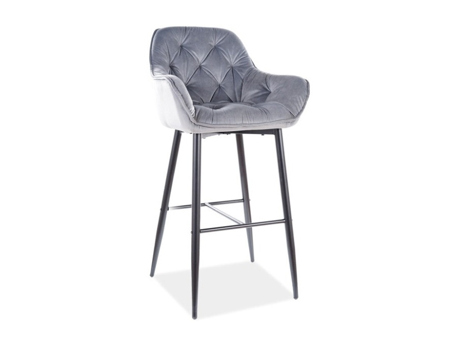 Chaise de bar Detroit 360 (Gris)