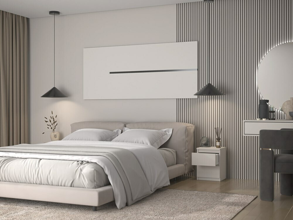 Table de chevet Elbvelu 107 (Cachemire)