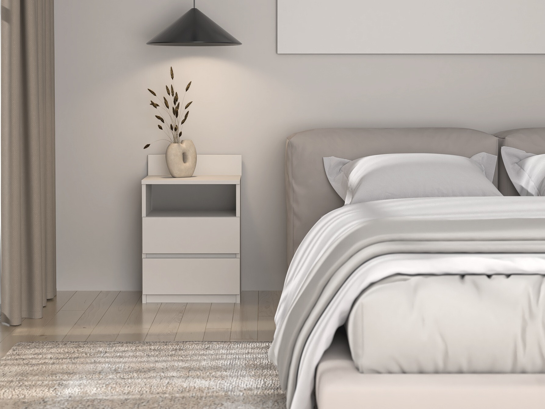 Table de chevet Elbvelu 119 (Cachemire)