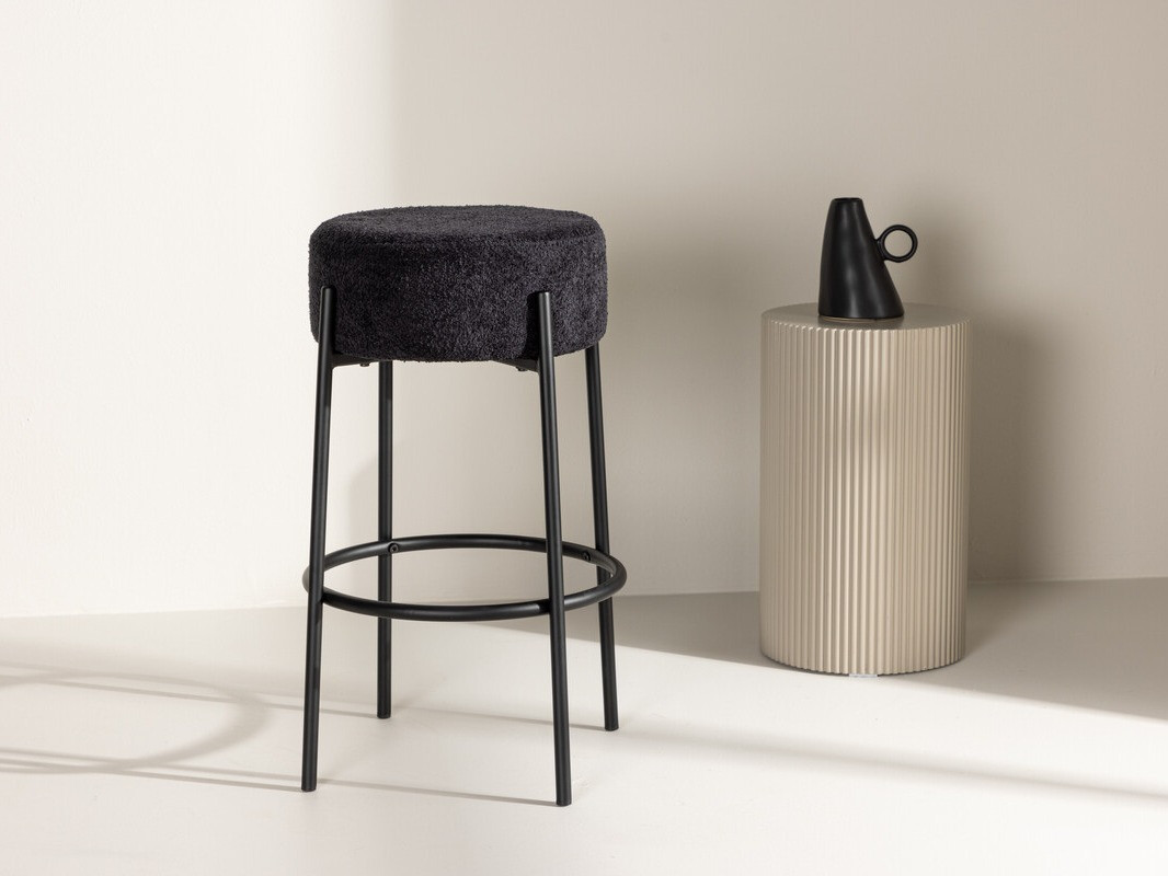 Chaise de bar Dallas 4891 (Noir)