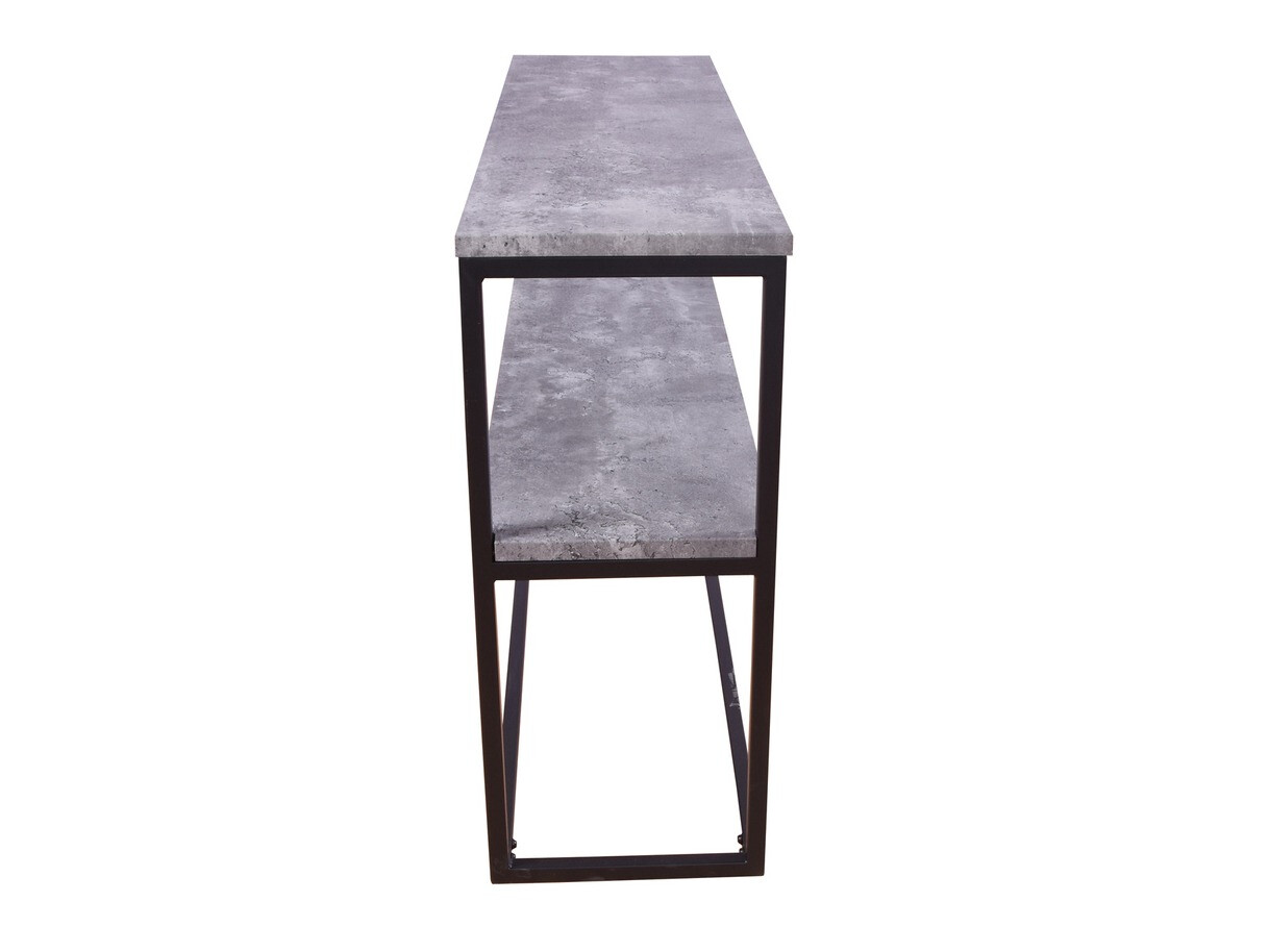 Console Dallas 2521 (Béton + Noir)