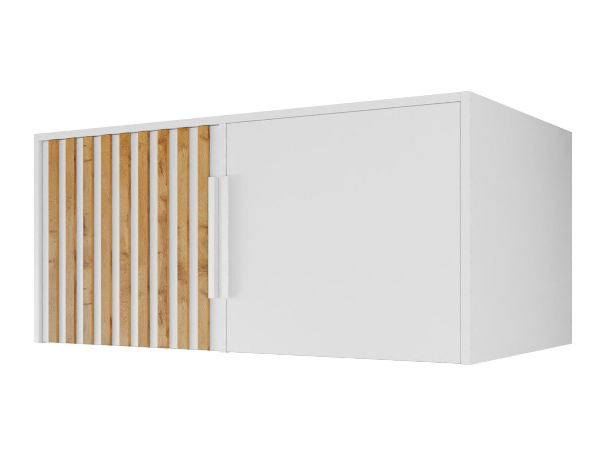 Buffet Collis (Blanc + Chêne wotan)