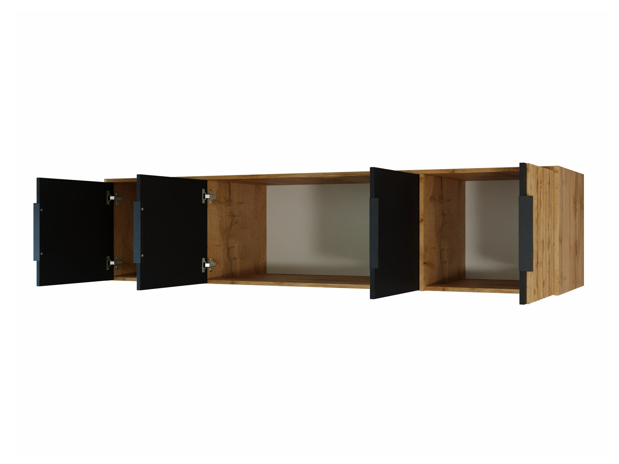 Buffet Enolevo 107 (Chêne wotan + Noir)