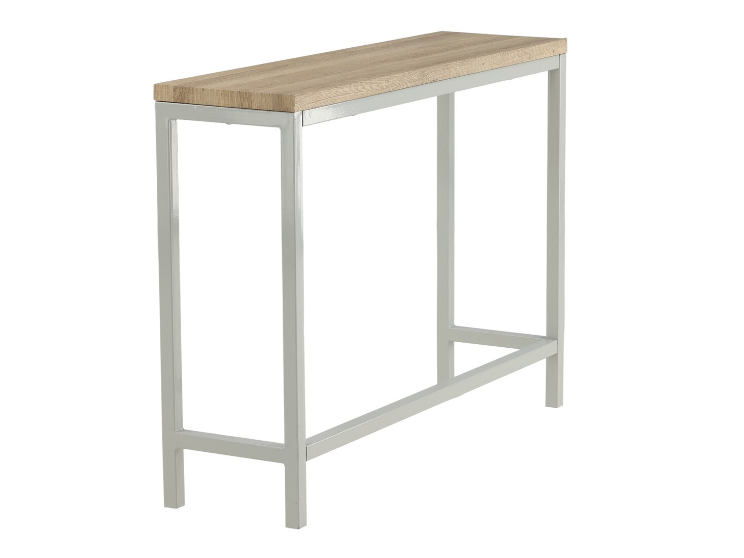 Console Dallas 2468 (Gris + Clair bois)