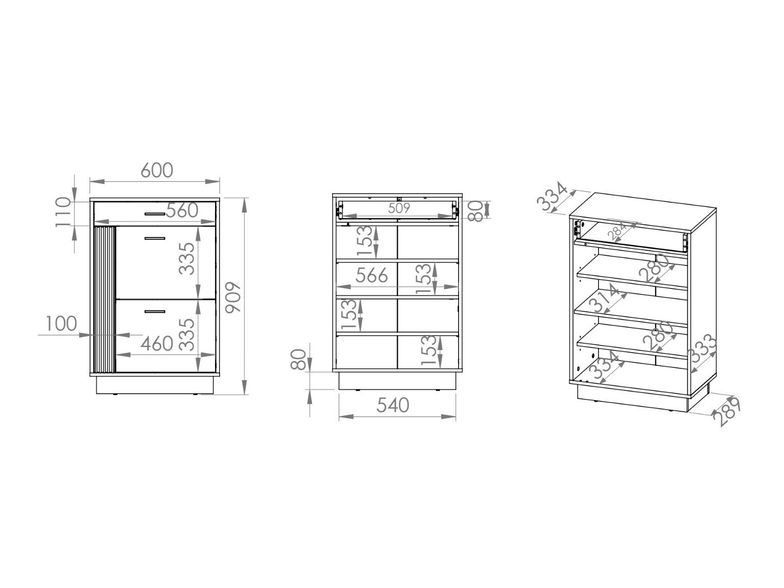 Meubles à chaussures Revcire 103
