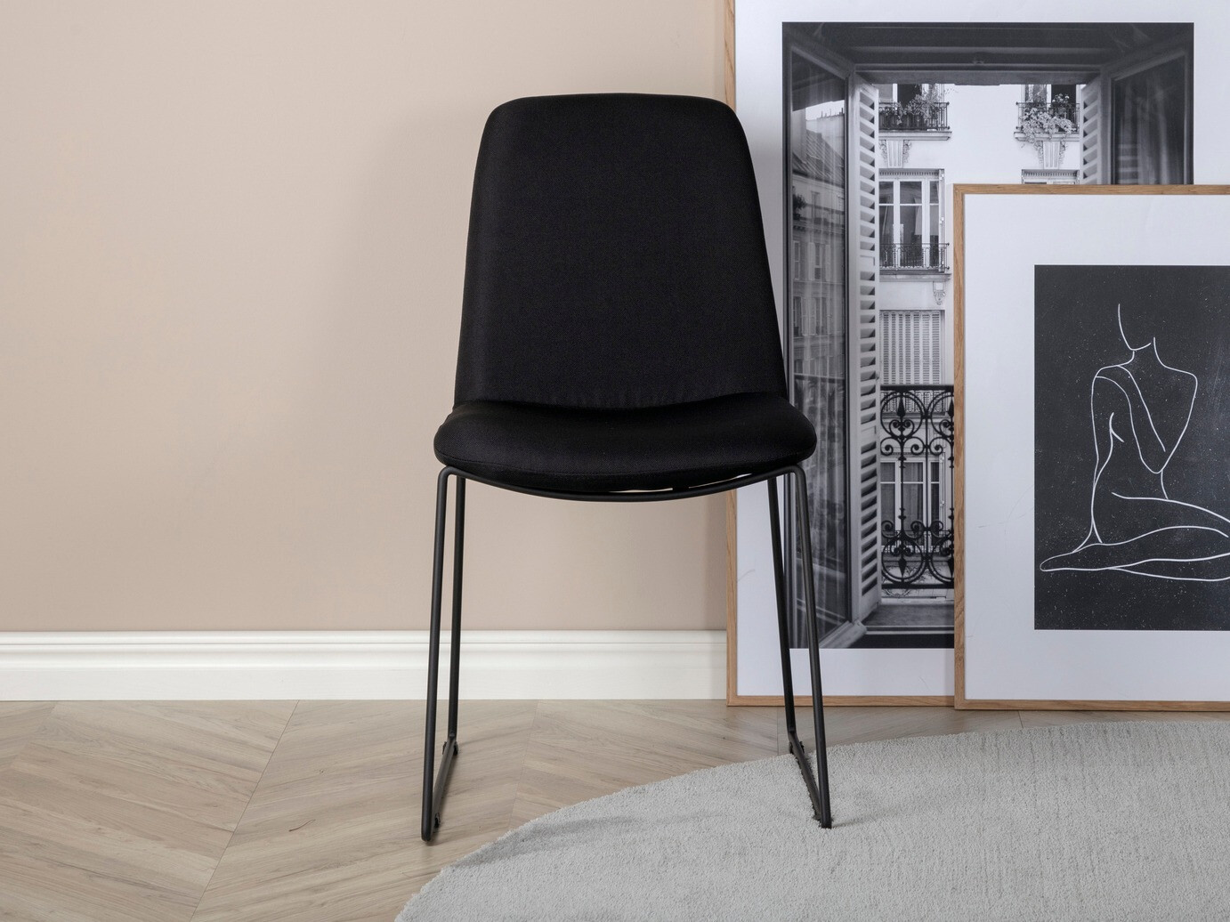 Chaise Dallas 106 (Noir)