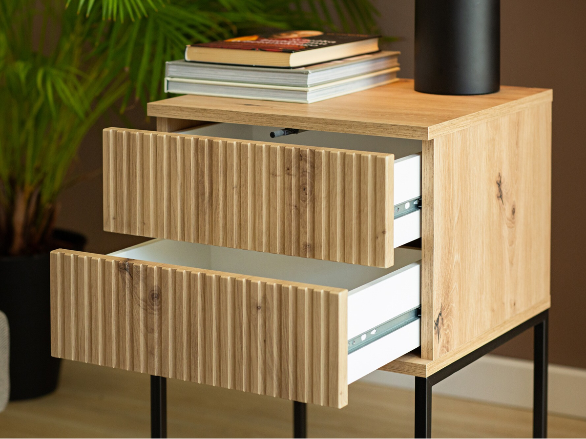 Table de chevet Bristol 195 (Chêne Artisan)