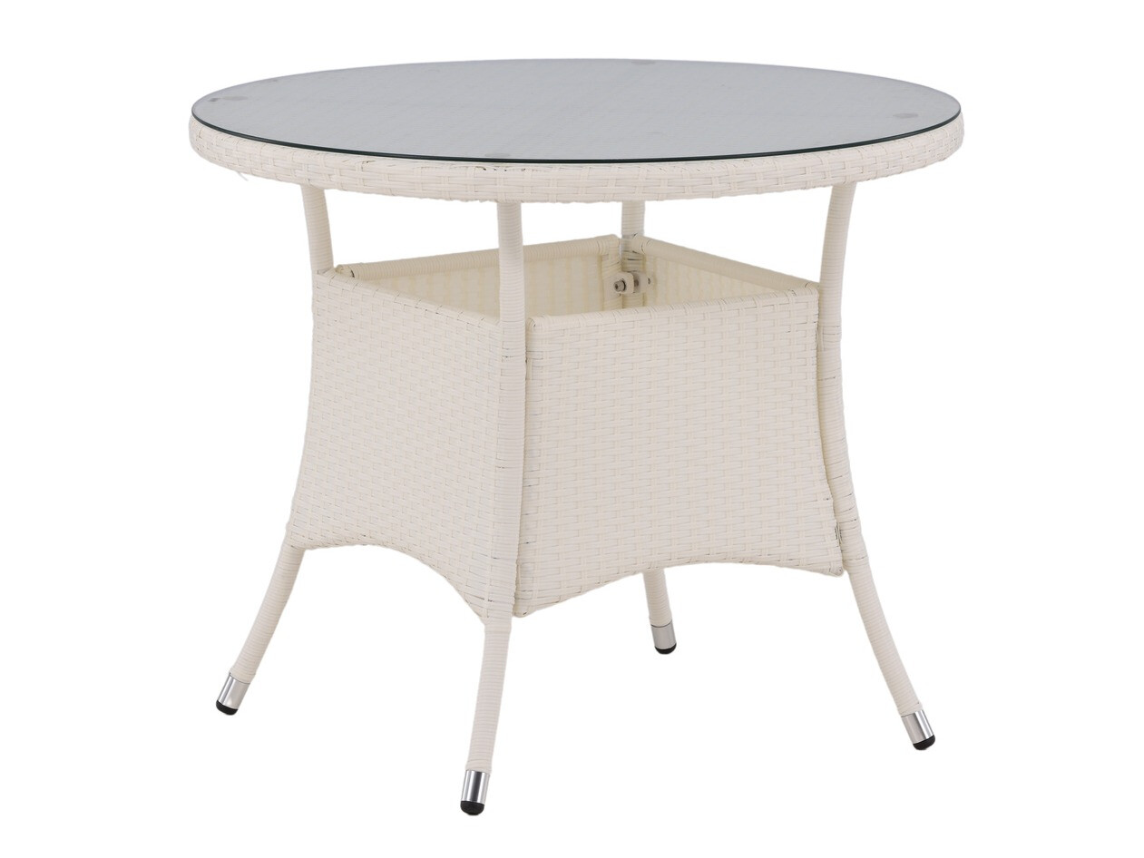 Table de jardin Dallas 666 (Blanc)