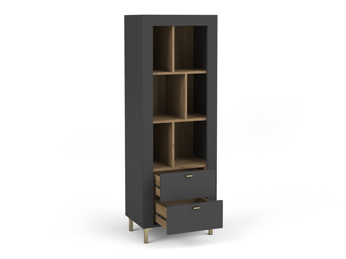 Étagère Mormavu 102 (Noir mat)
