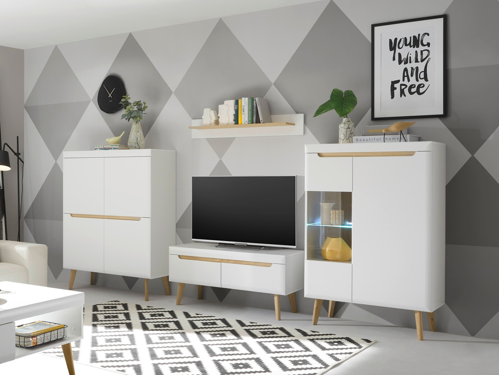 Buffet Vircava 100 (Blanc)