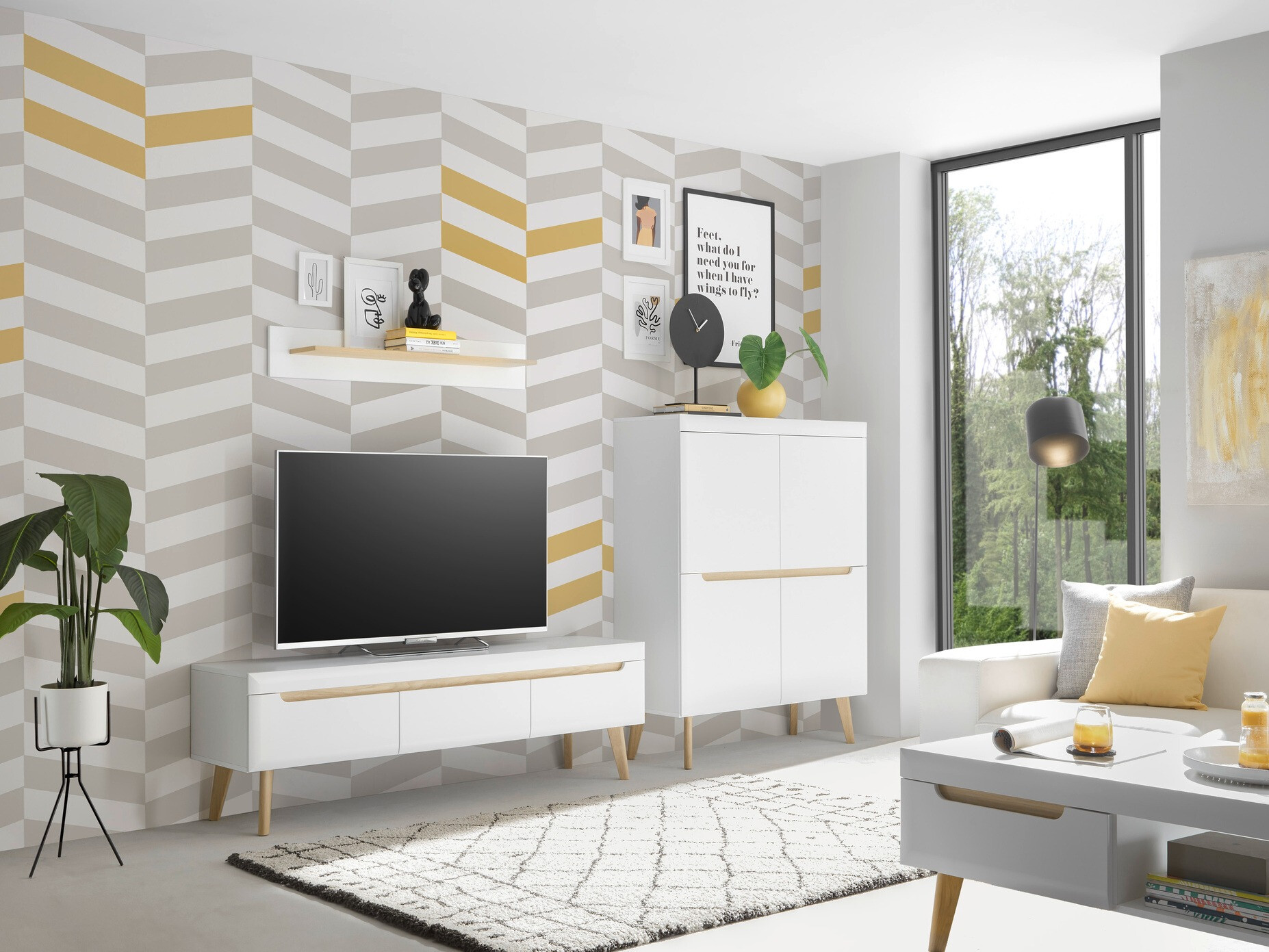 Buffet Vircava 106 (Blanc)