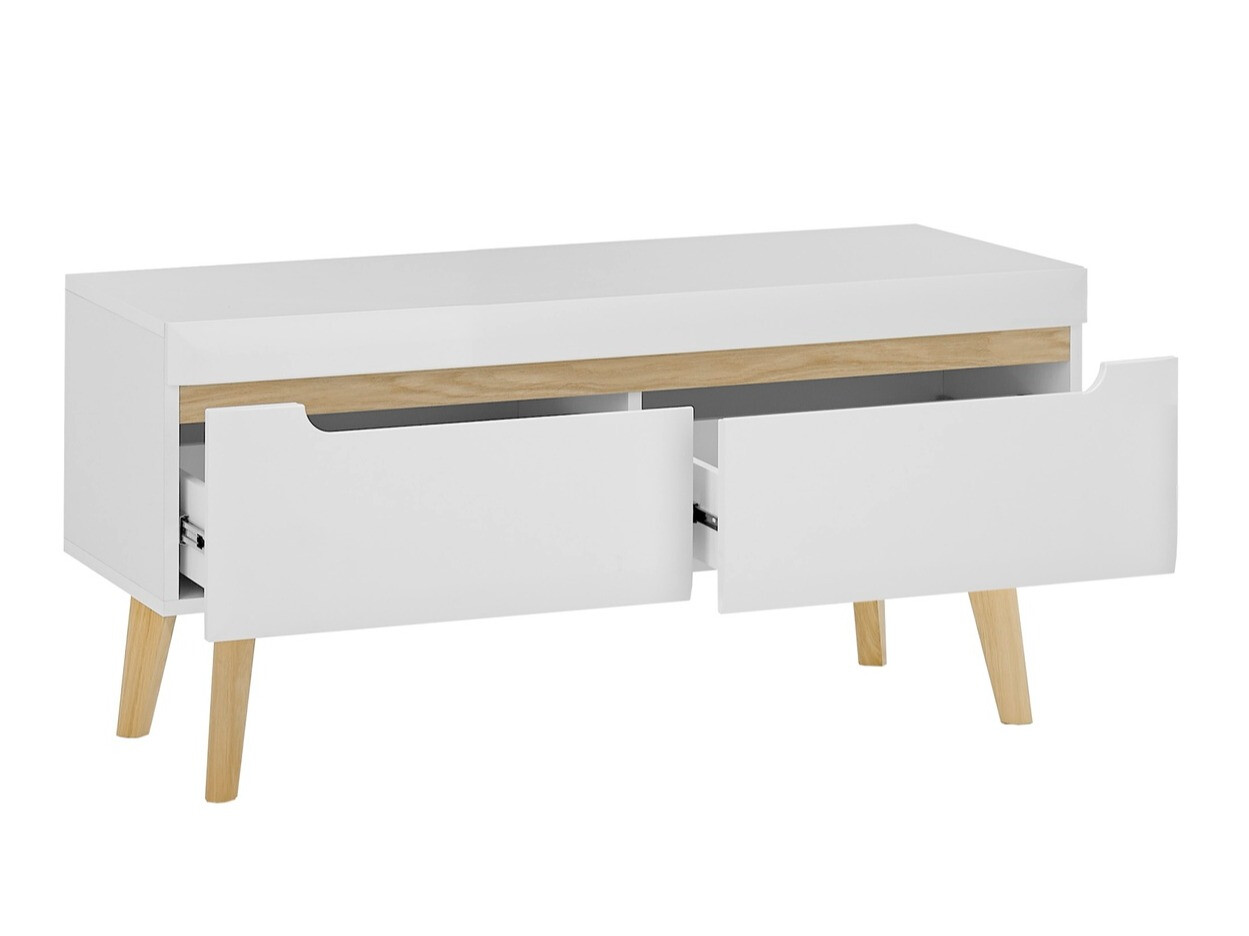 Meuble TV Vircava 102 (Blanc)