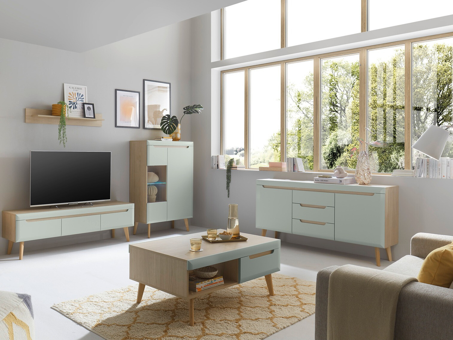 Table basse Vircava 107 (Vert clair)