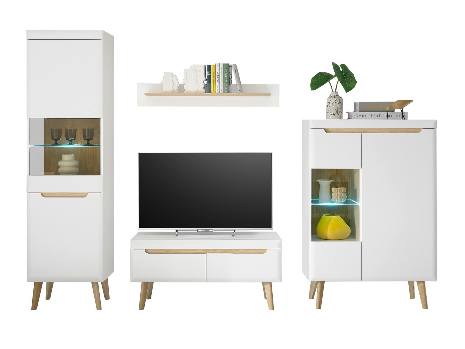 Ensemble de salon Vircava 111 (Blanc)