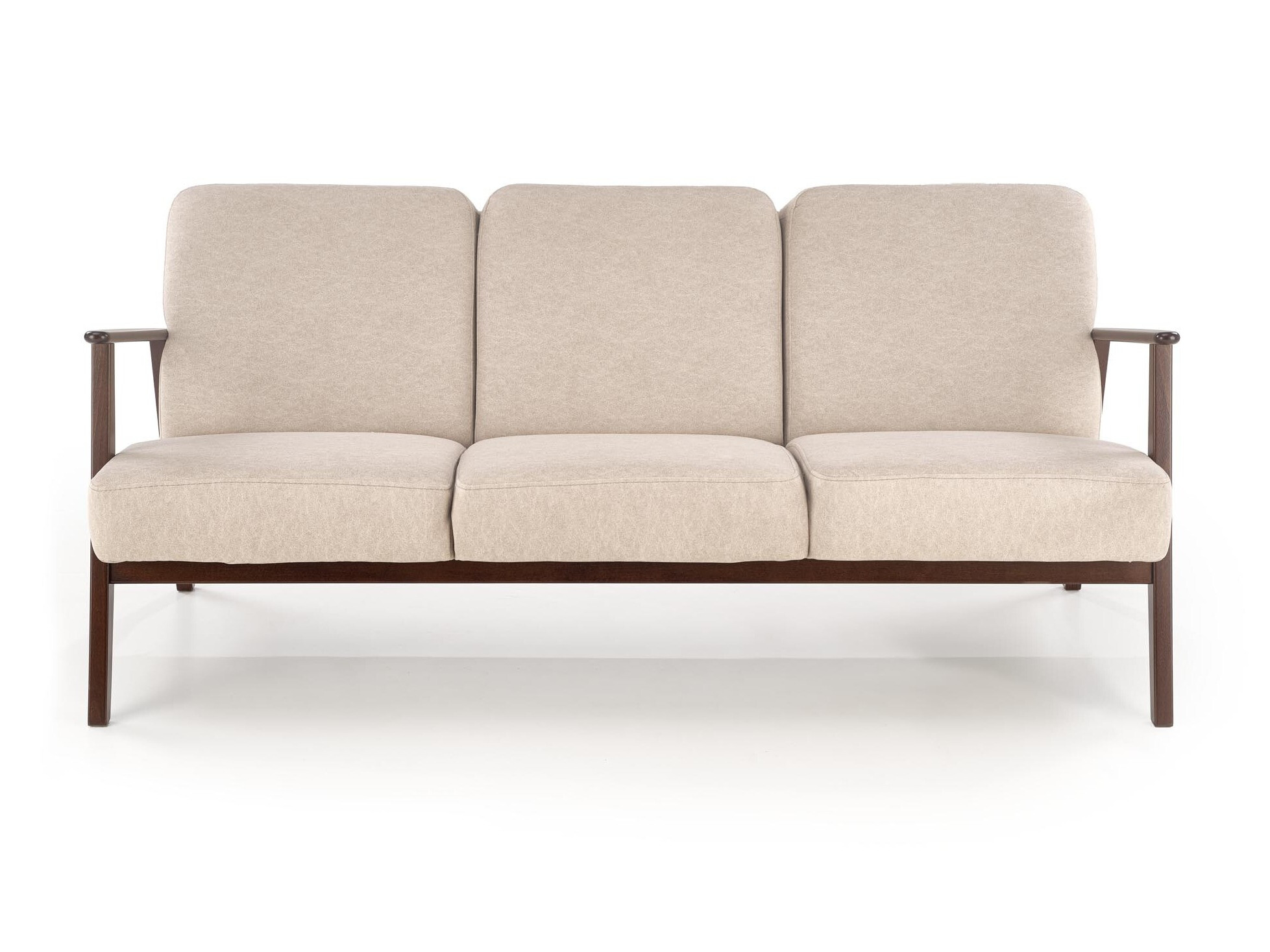 Canapé Houston 2117 (Beige + Noyer)