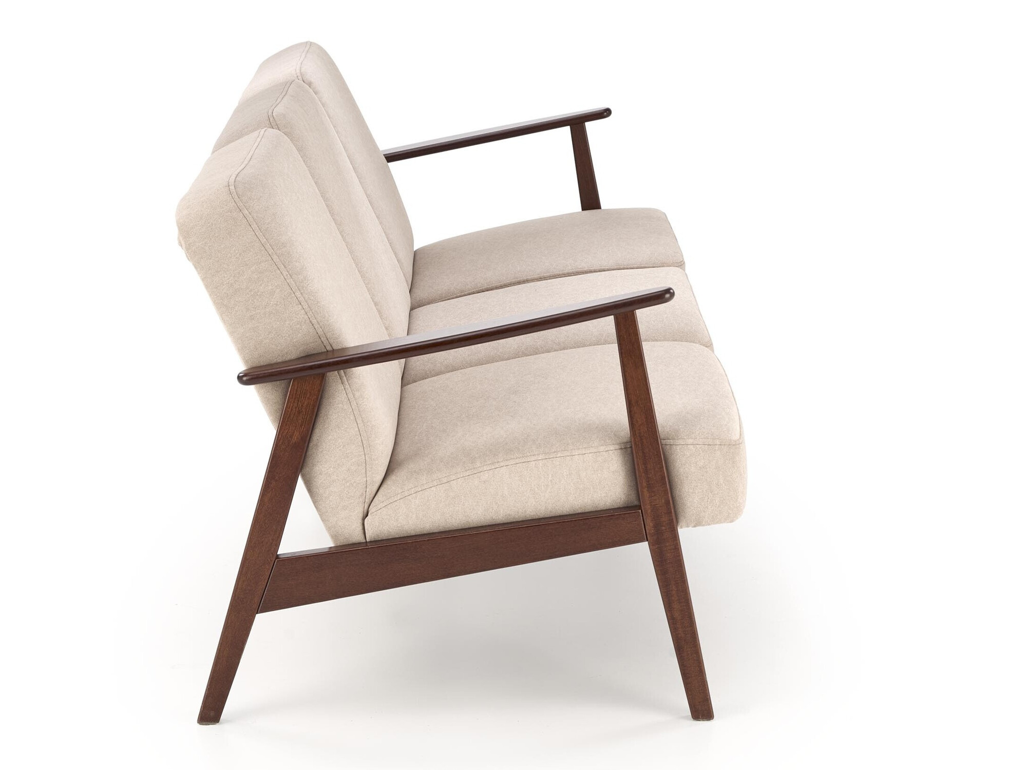 Canapé Houston 2117 (Beige + Noyer)