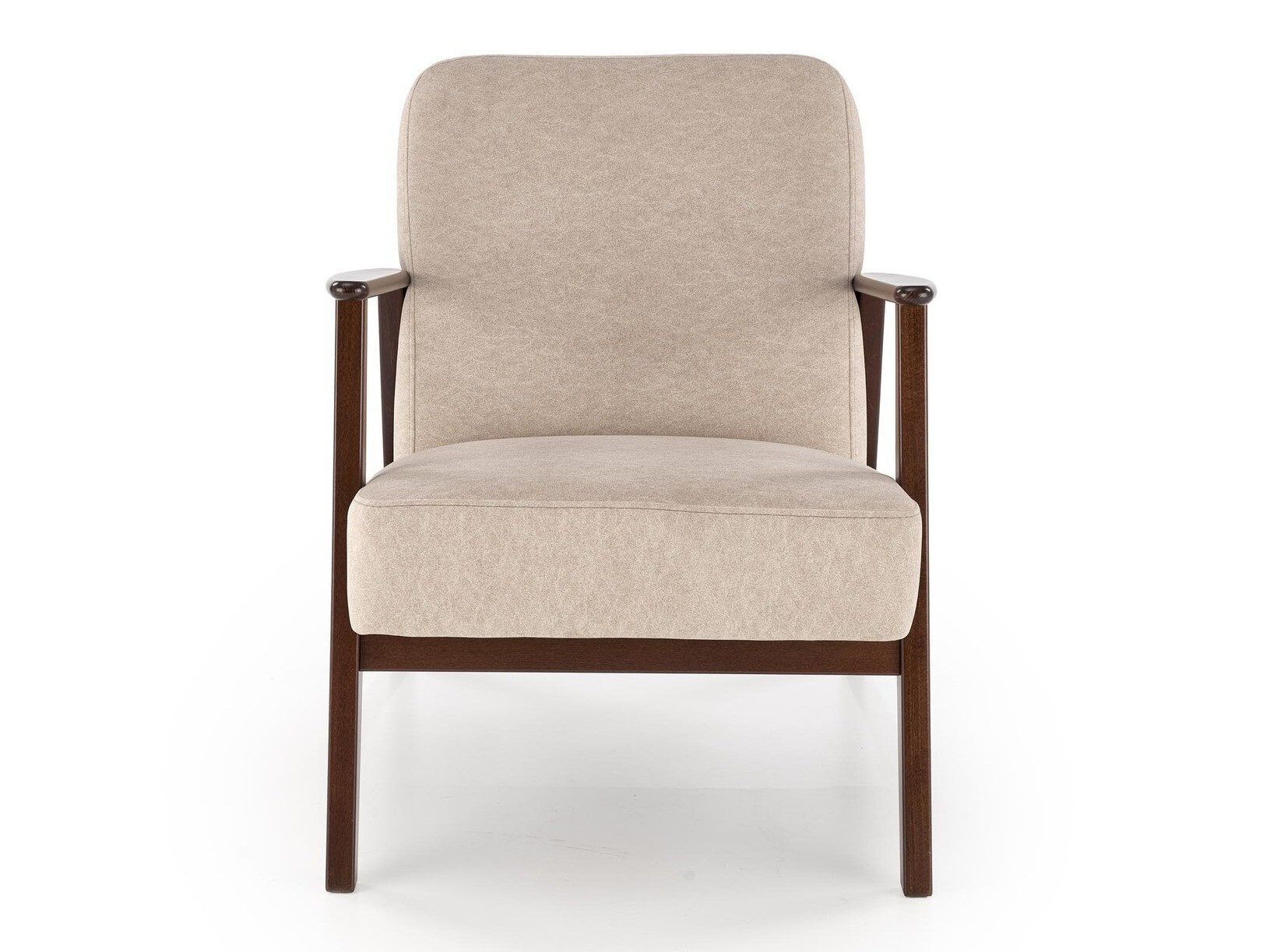 Fauteuil Houston 2116 (Beige + Noyer)