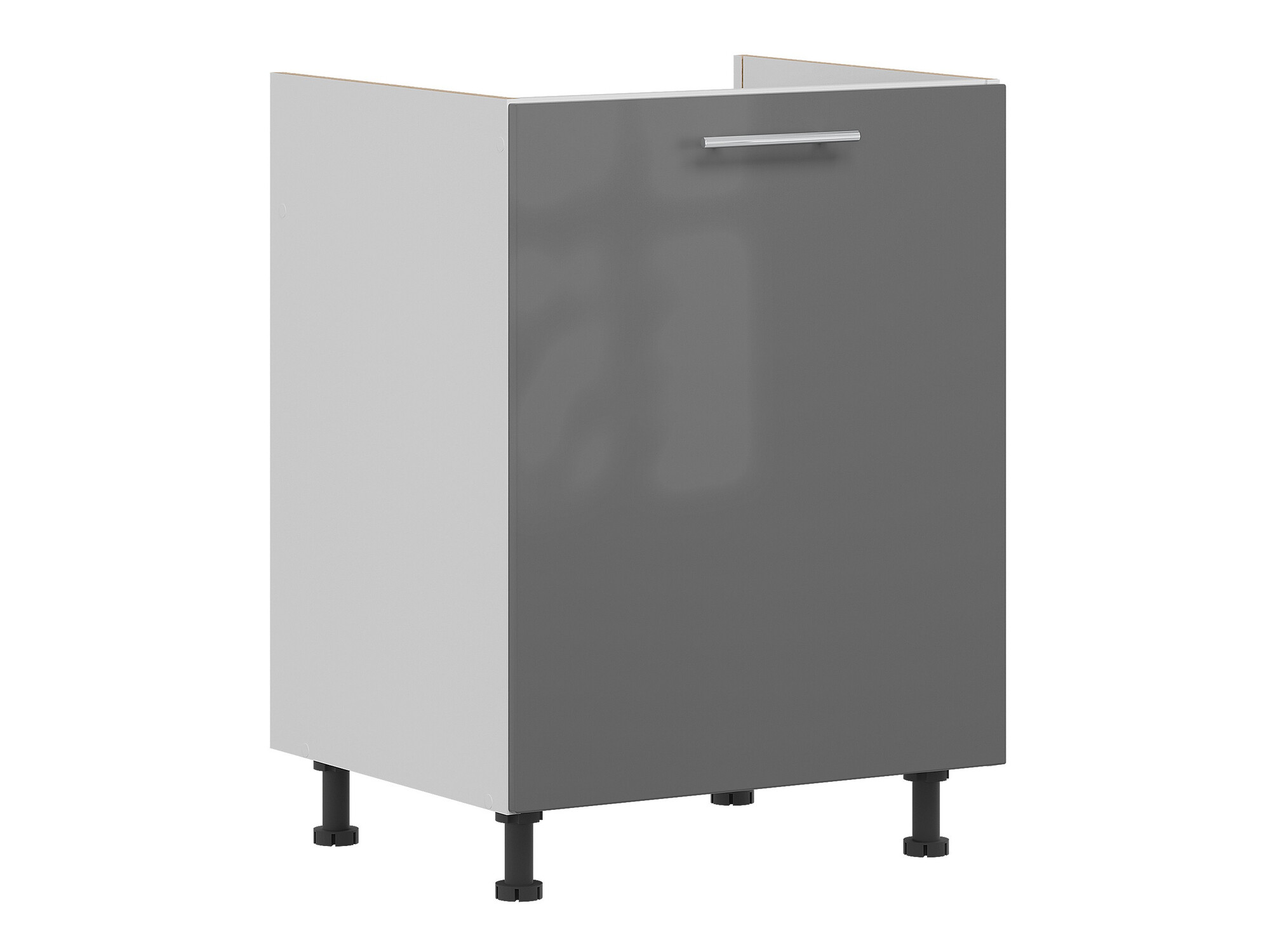 Armoire modulaire pour évier avec portes Tiffa Grey 121