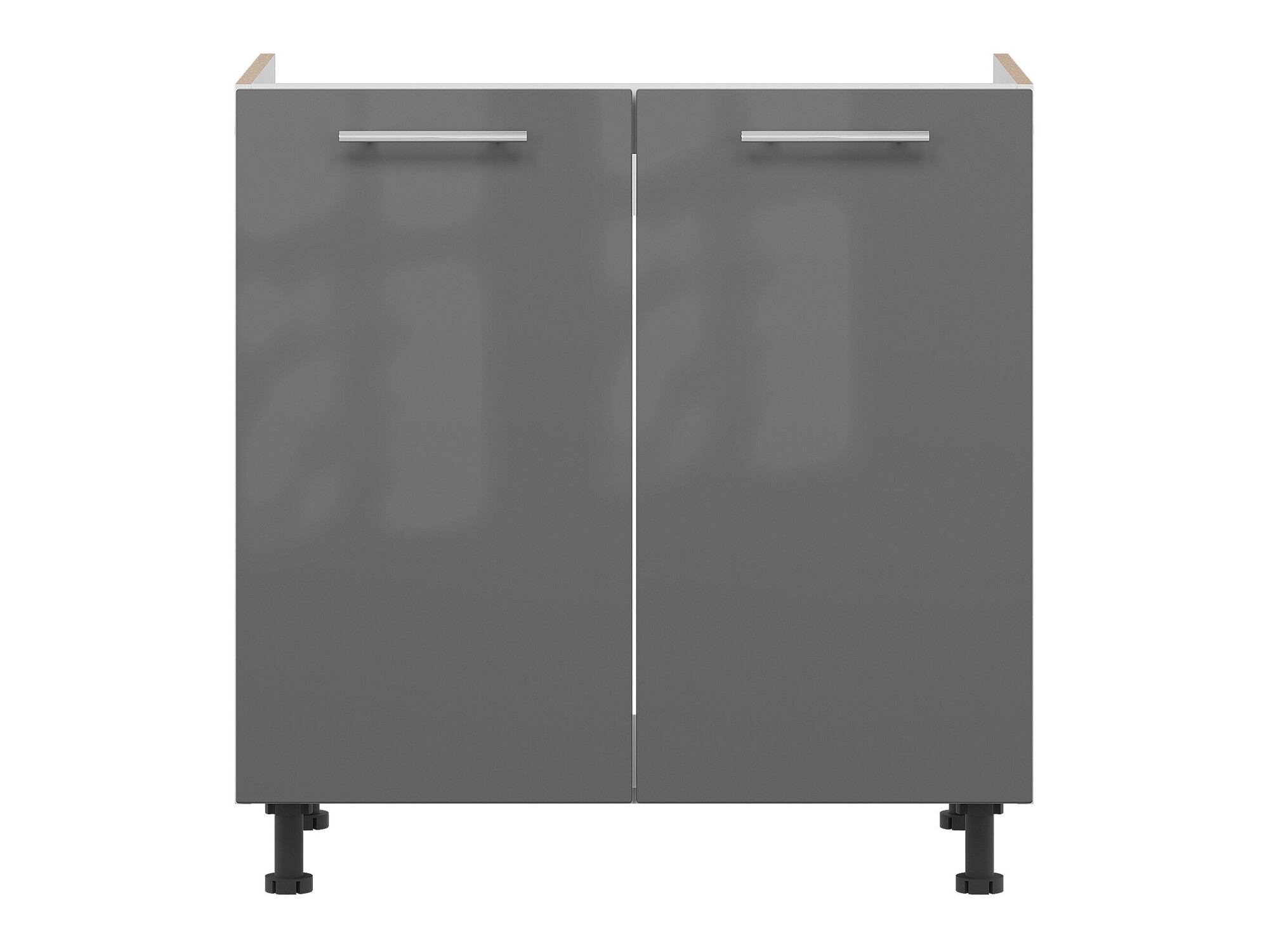 Armoire modulaire pour évier avec portes Tiffa Grey 125