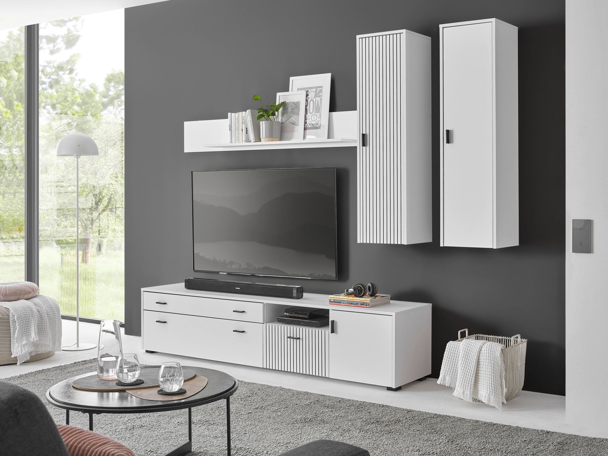 Armoire murale Belmelu 111 (Blanc)