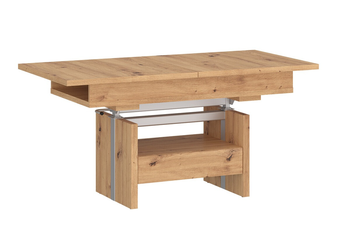 Table basse transformable Ontario 120 (Chêne Artisan)