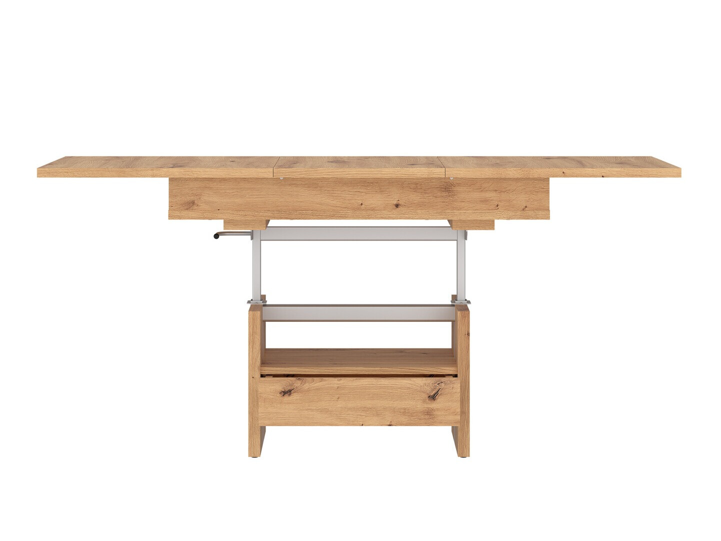 Table basse transformable Ontario 120 (Chêne Artisan)