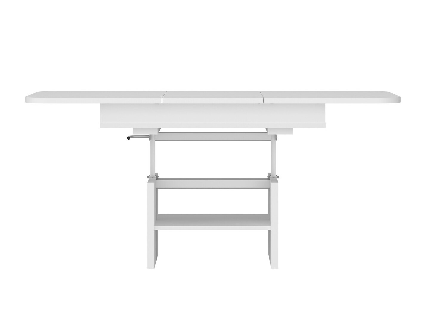 Table basse transformable Ontario 121 (Blanc)