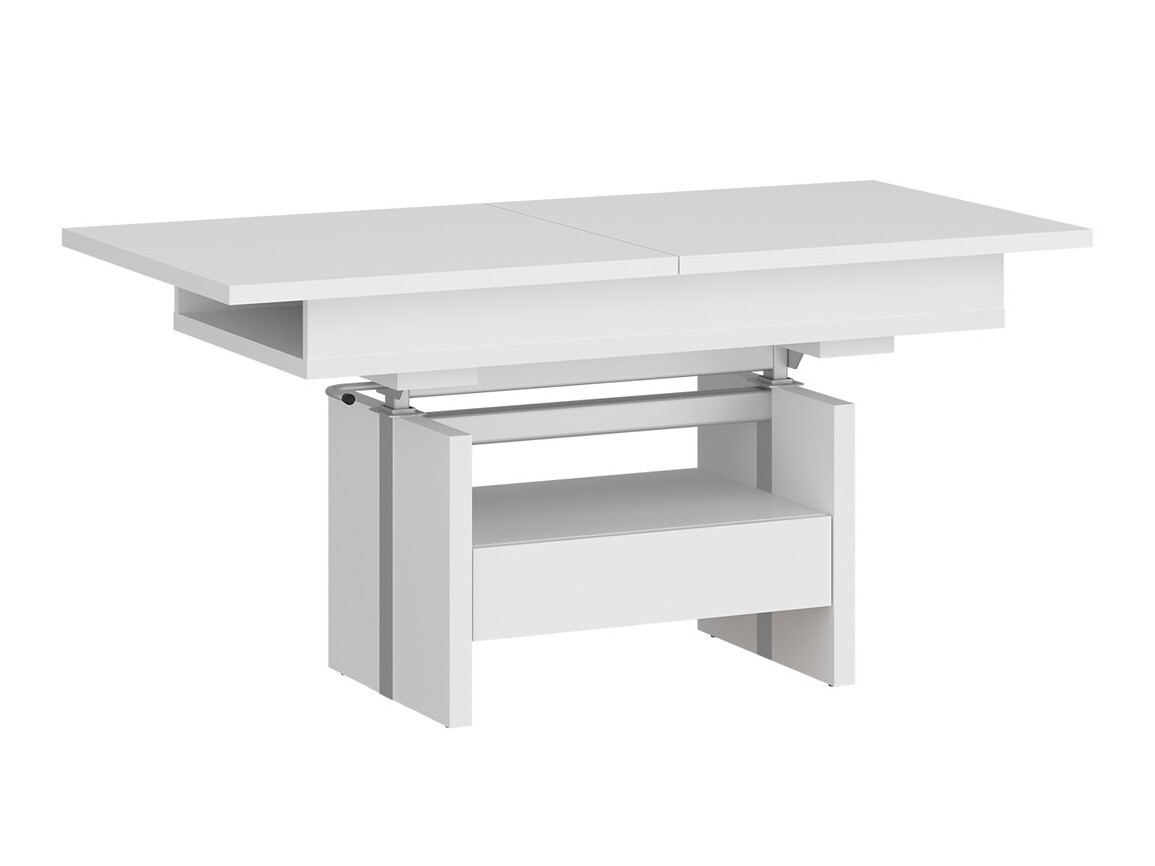Transforming table basse Ontario 120 (Blanc)