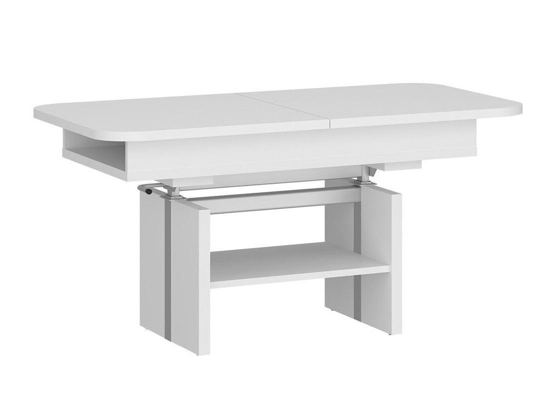 Transforming table basse Ontario 121 (Blanc)
