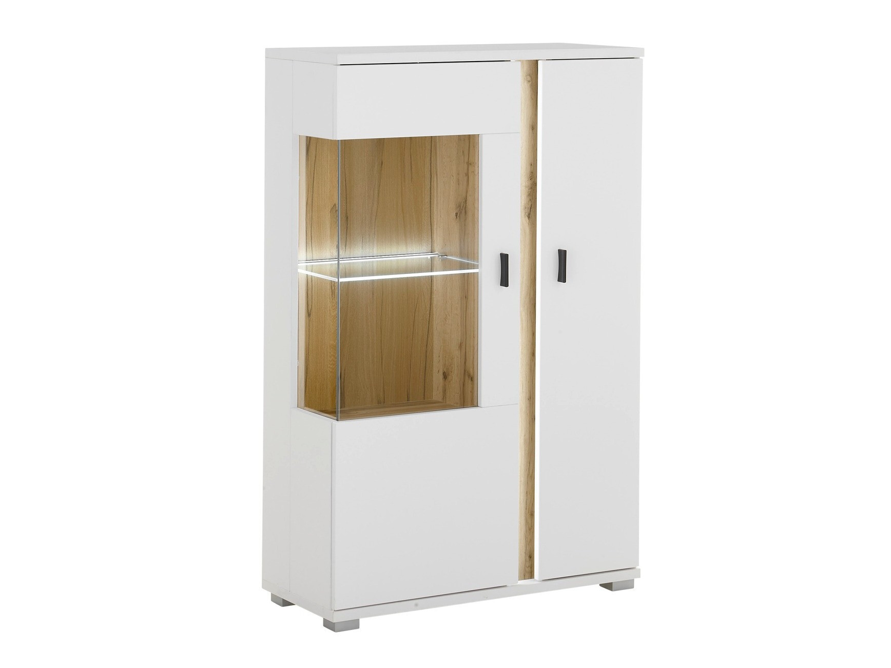 Buffet Avimavi 102 (Blanc + Chêne wotan)