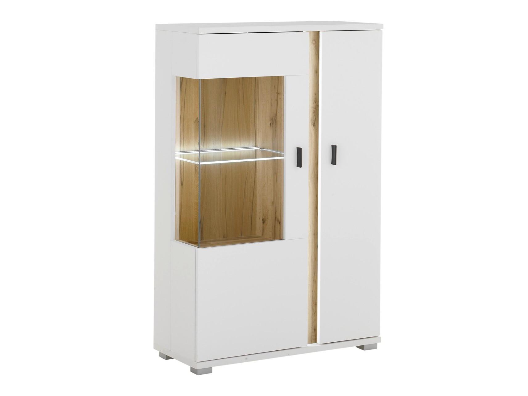Buffet Avimavi 102 (Blanc + Chêne wotan)