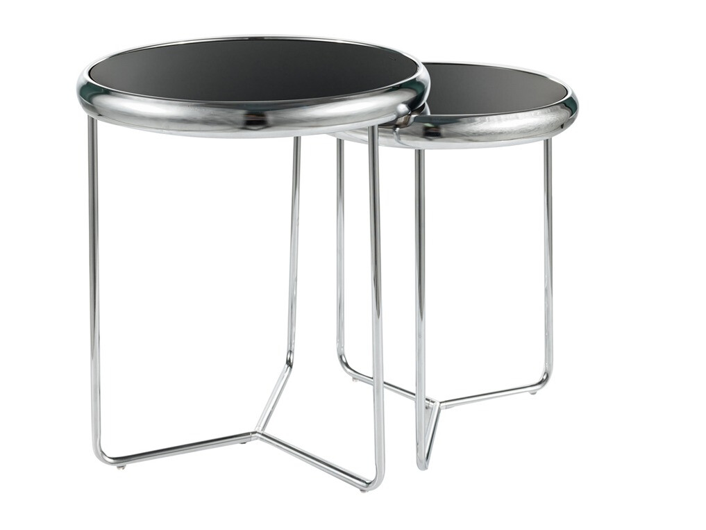 Ensemble de tables d'appoint Detroit 477 (Argent)