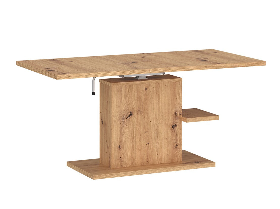 Transforming table basse Ontario 122 (Chêne Artisan)
