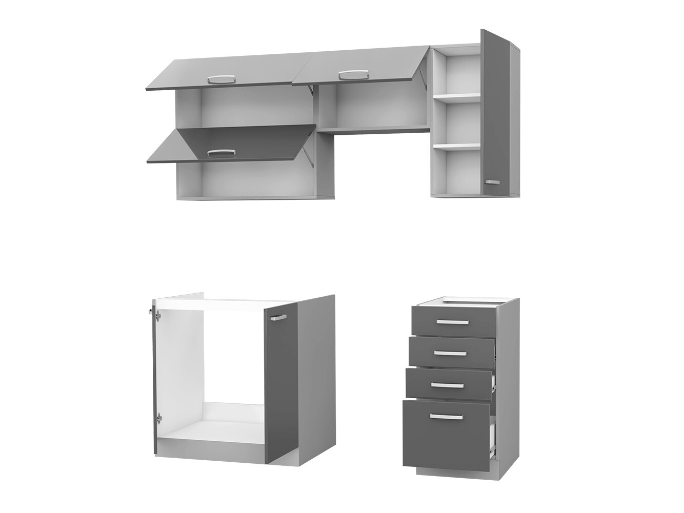 Cuisine complète modulaire Multi White 125