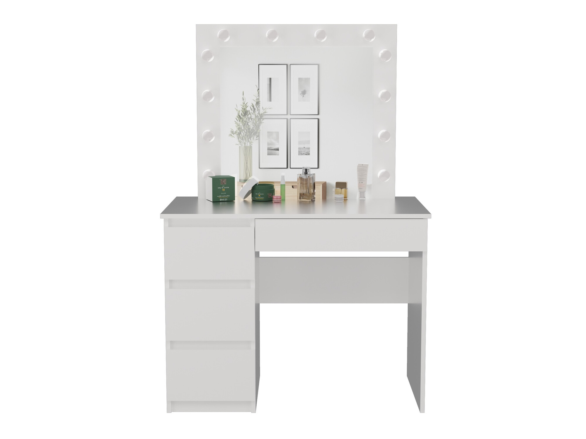 Coiffeuse Mandeville 156 (Blanc)