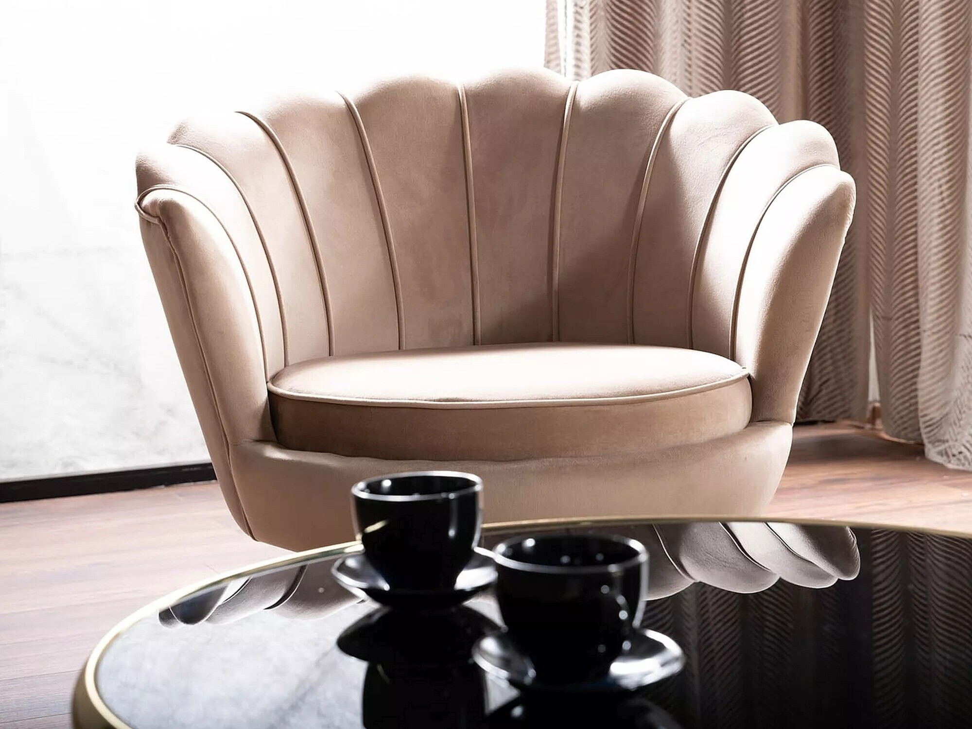 Fauteuil Detroit 483 (Beige)
