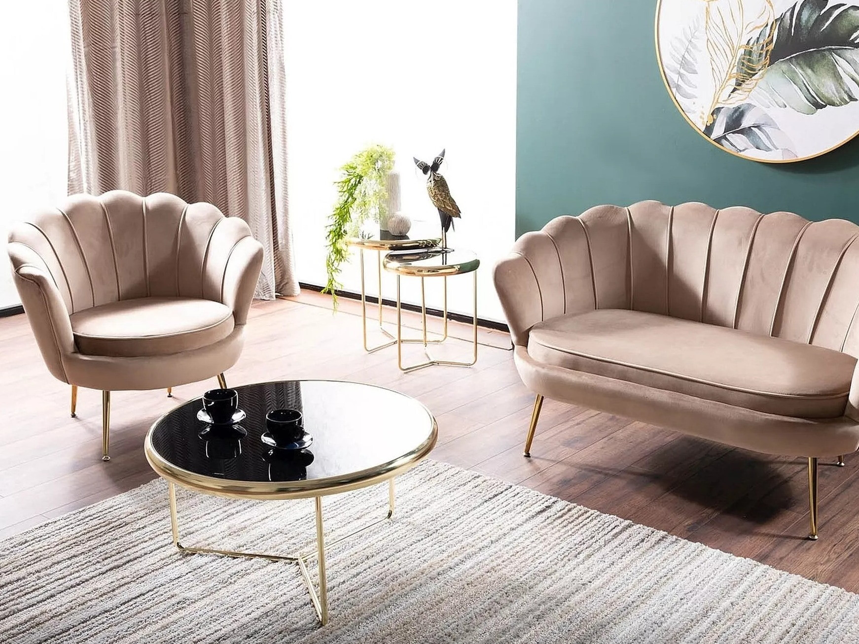 Fauteuil Detroit 483 (Beige)