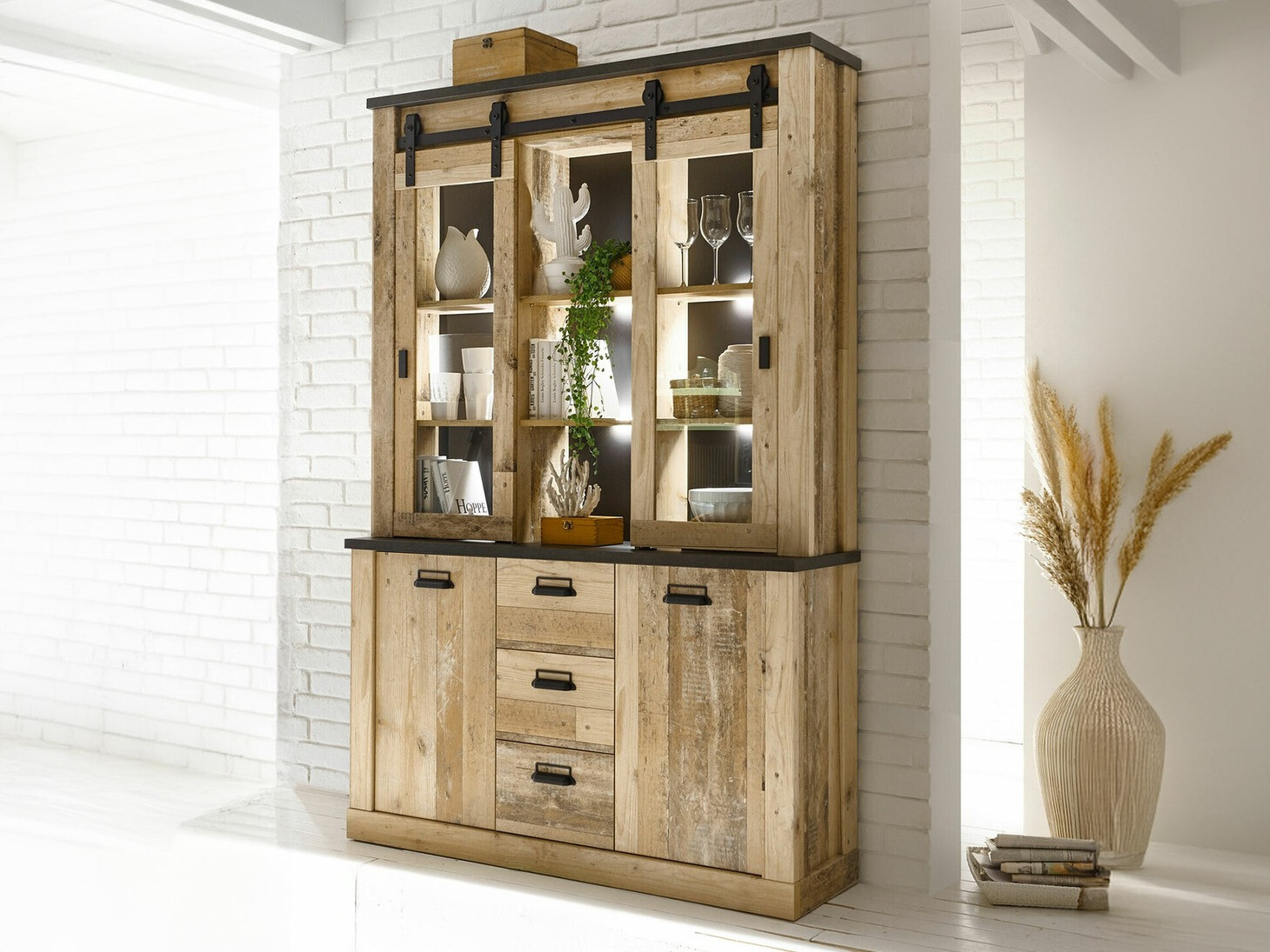 Étagère Cirtale 110 (Arbre âgé + Anthracite)