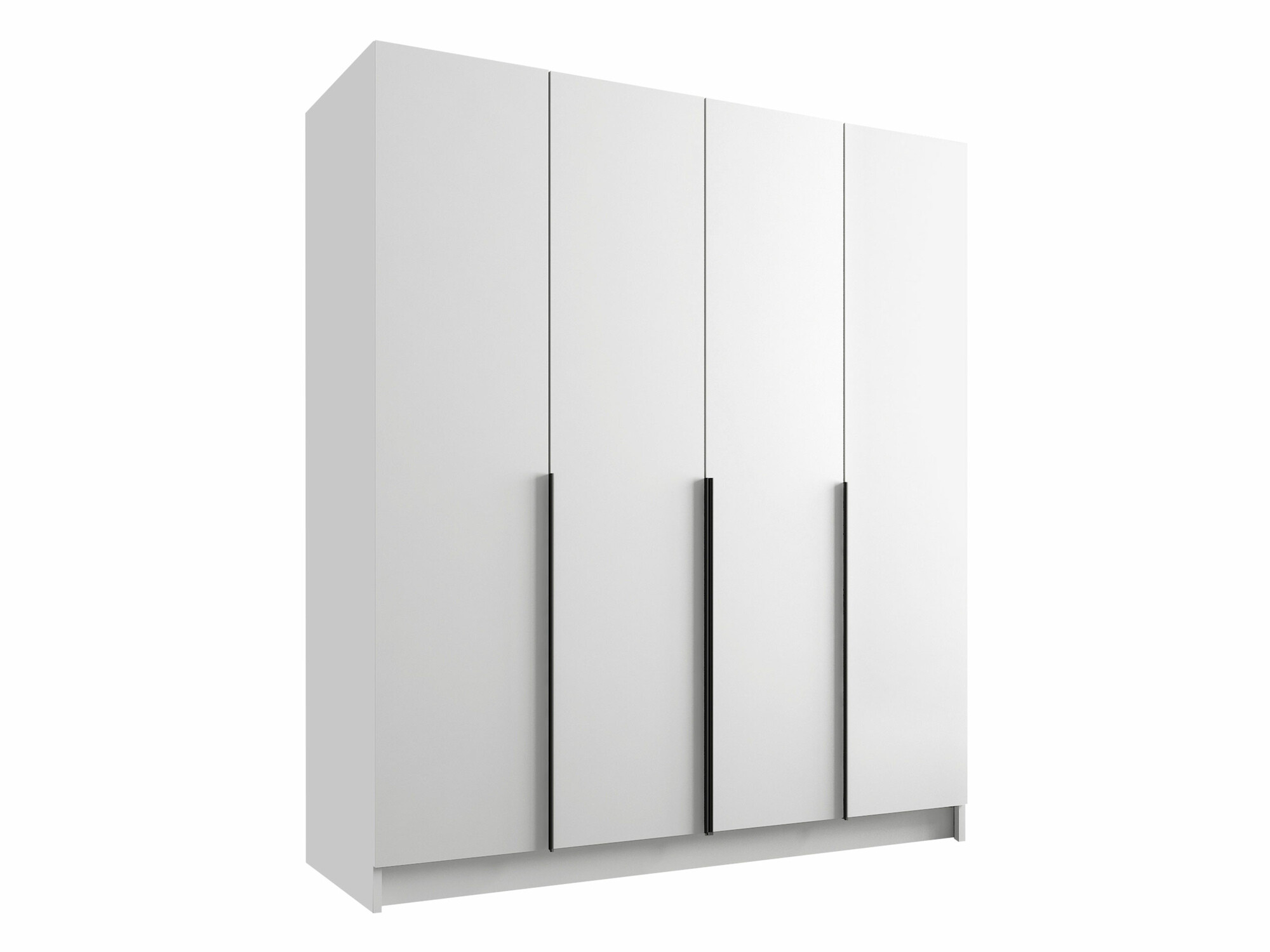 Armoire Closico Navor I (Blanc + Noir)