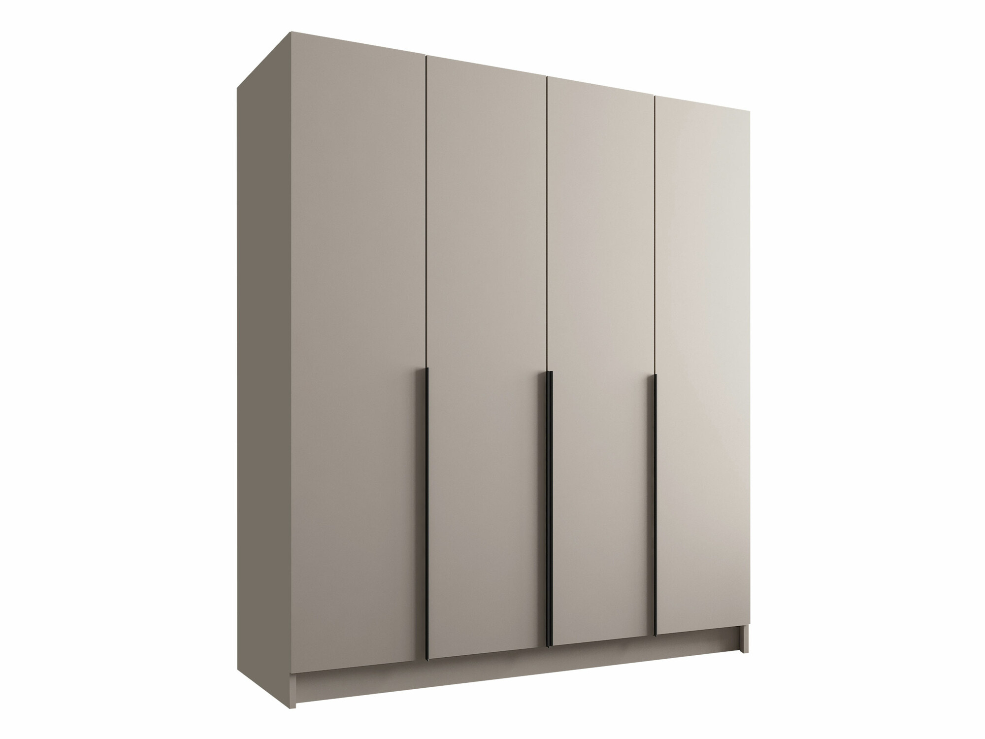 Armoire Closico Navor I (Cachemire + Noir)