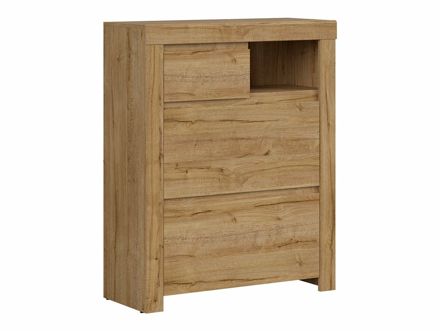 Armoire à chaussures Sonsoru 119 (Chêne)