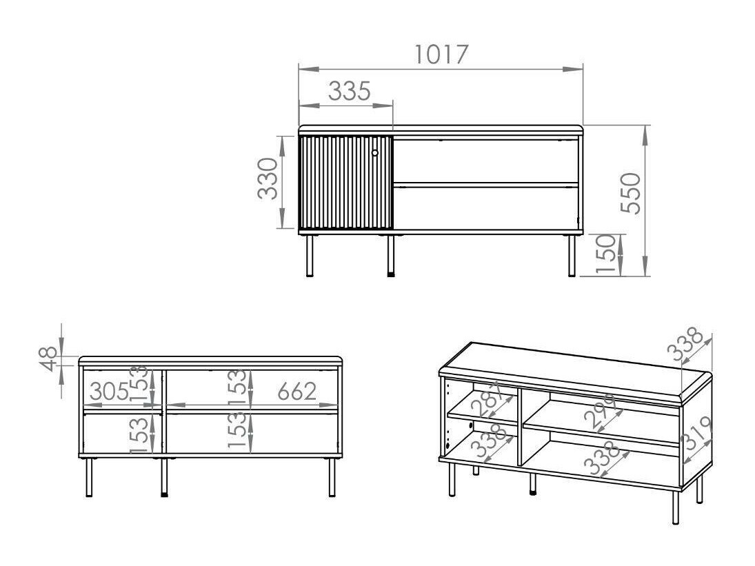 Meubles à chaussures Marmeli 116