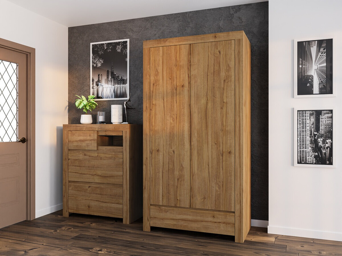 Meubles à chaussures Sonsoru 119 (Chêne)