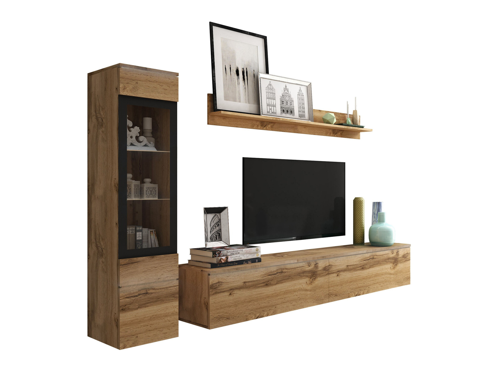 Ensemble de salon Sarasota 125 (Chêne wotan)