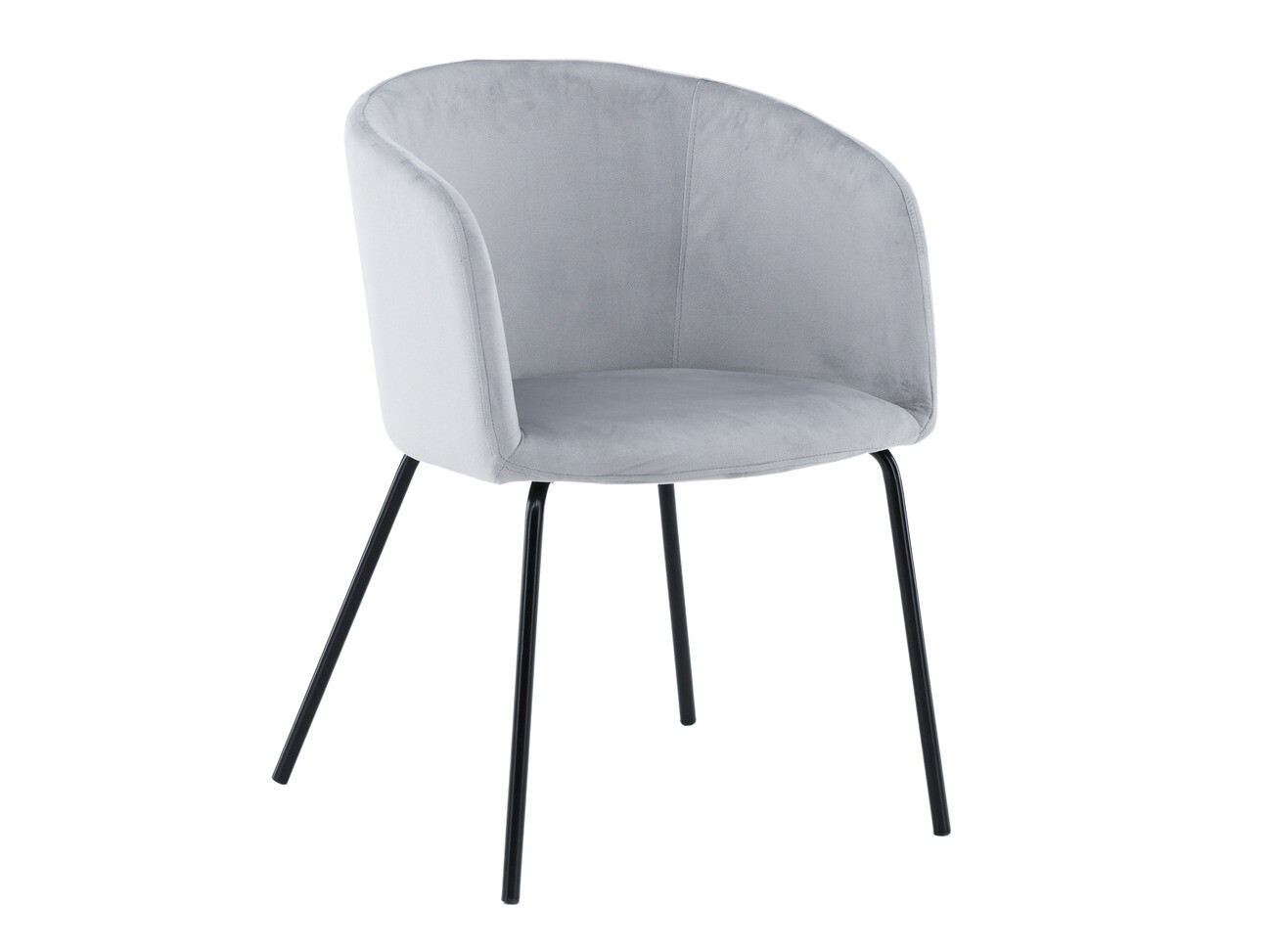 Chaise Dallas 2603 (Gris + Noir)