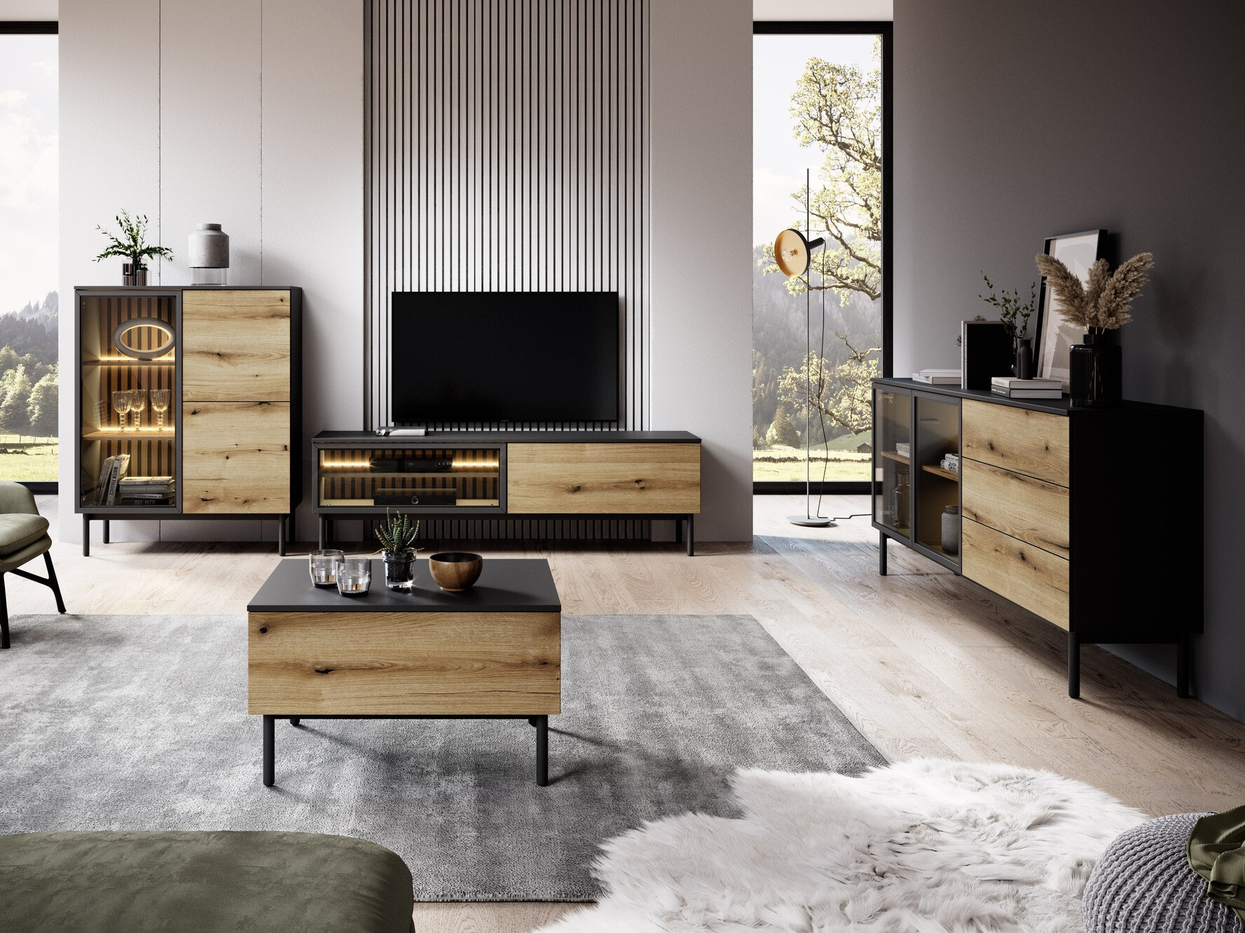 Ensemble de salon Livmave 107 (Disponible)